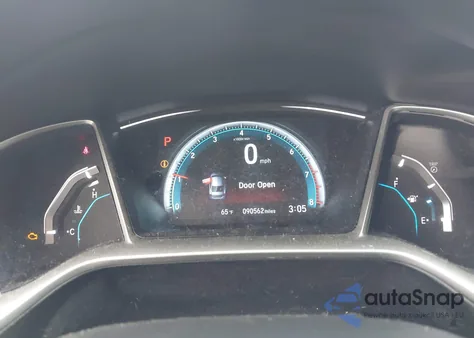 2018 Honda Civic Ex z USA, uszkodzony, nr VIN 19XFC2F74JE039345